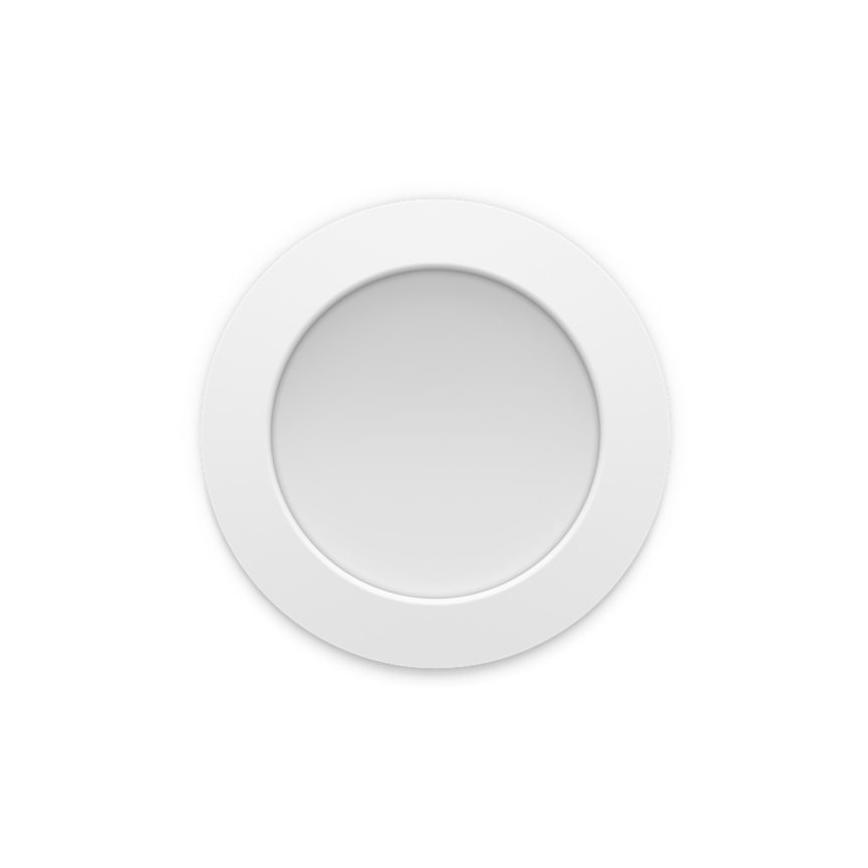 Philips - SADA 2x LED RGBW Stmívatelné koupelnové podhledové svítidlo Hue SLIM LED/12W/230V 2000-6500K bílá IP44
