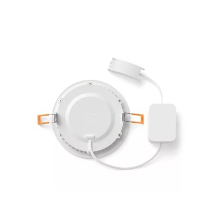 Philips - SADA 2x LED RGBW Stmívatelné koupelnové podhledové svítidlo Hue SLIM LED/12W/230V 2000-6500K bílá IP44
