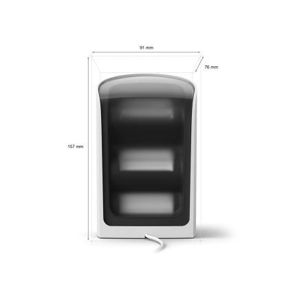 Philips - SADA 2x LED RGBW Stmívatelné projekční svítidlo Hue PLAY LED/20W/230V 2000–6500K bílá