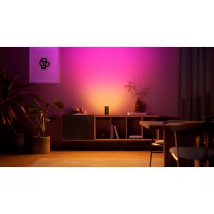 Philips - SADA 2x LED RGBW Stmívatelné projekční svítidlo Hue PLAY LED/20W/230V 2000–6500K černá