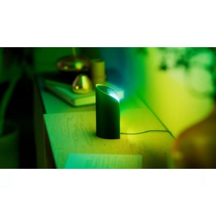 Philips - SADA 2x LED RGBW Stmívatelné projekční svítidlo Hue PLAY LED/20W/230V 2000–6500K černá