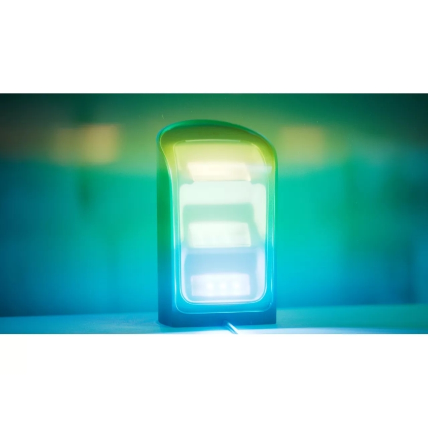 Philips - SADA 2x LED RGBW Stmívatelné projekční svítidlo Hue PLAY LED/20W/230V 2000–6500K černá
