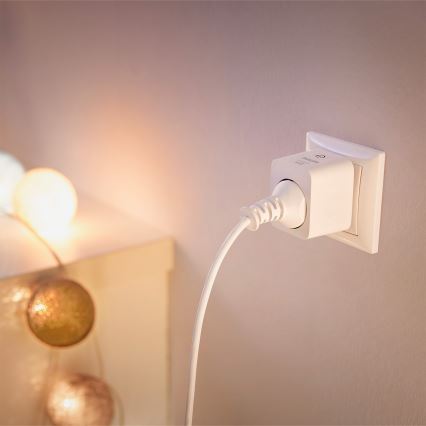 Philips - SADA 3x Chytrá zásuvka SCHUKO 2300W Wi-Fi