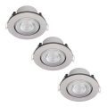 Philips - SADA 3x LED Podhledové svítidlo LED/4,5W/230V 2700K