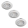 Philips - SADA 3x LED Stmívatelné koupelnové svítidlo DIVE 1xLED/5,5W/230V IP65