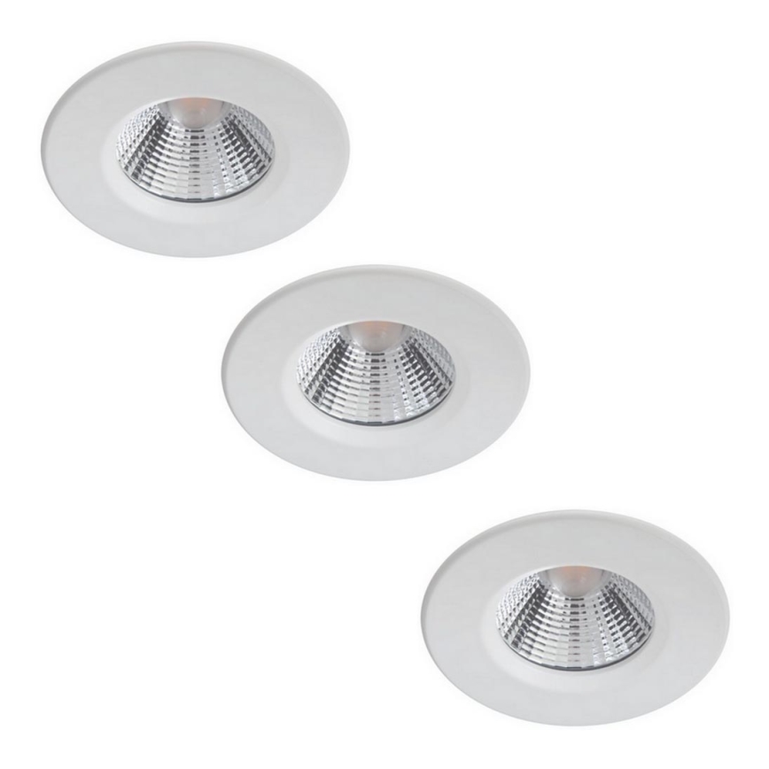 Philips - SADA 3x LED Stmívatelné koupelnové svítidlo LED/5,5W/230V 2700K IP65