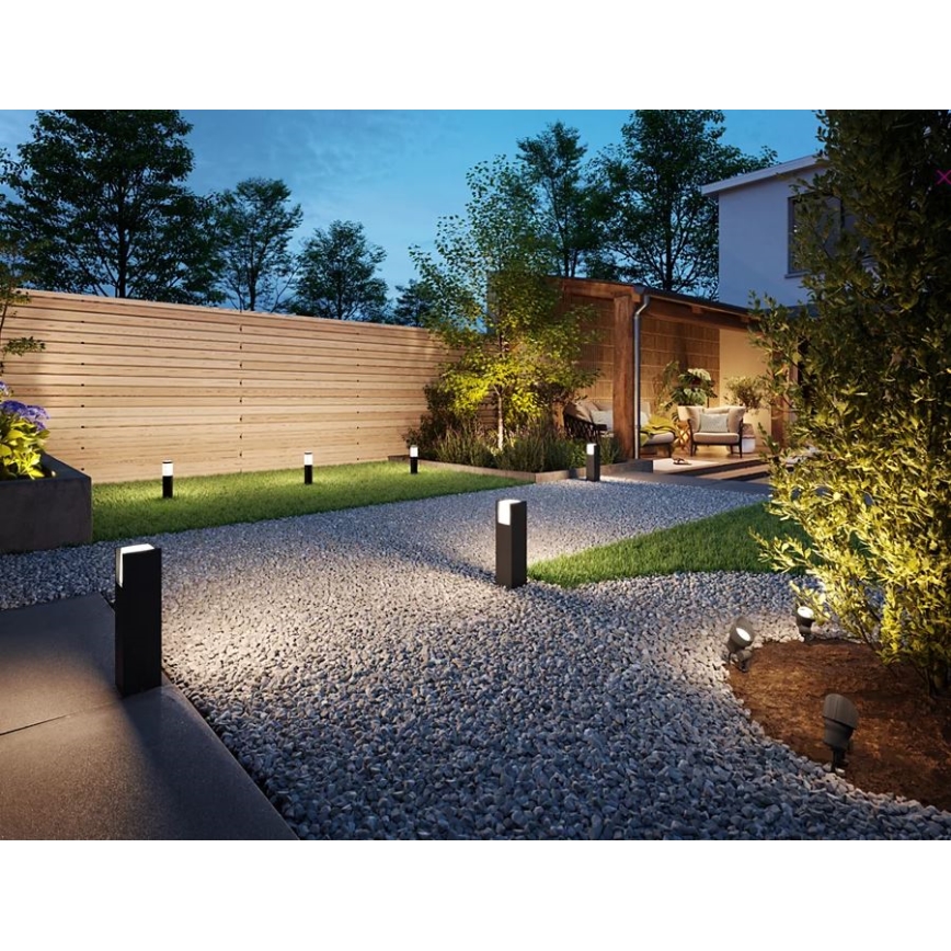 Philips - SADA 3x LED Venkovní lampa GARDENLINK LED/24W/230V 2700K IP44