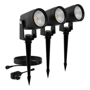Philips - SADA 3x LED Venkovní svítidlo GARDENLINK REUEL LED/1,5W/230V 2700K IP44