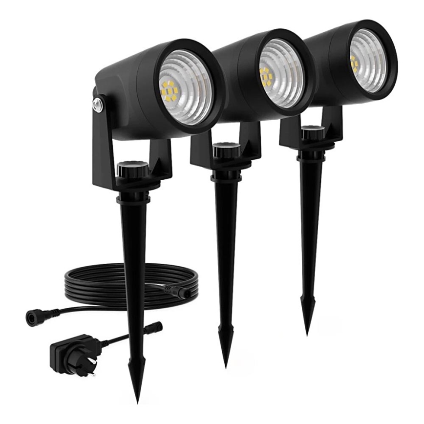 Philips - SADA 3x LED Venkovní svítidlo GARDENLINK REUEL LED/1,5W/230V 2700K IP44
