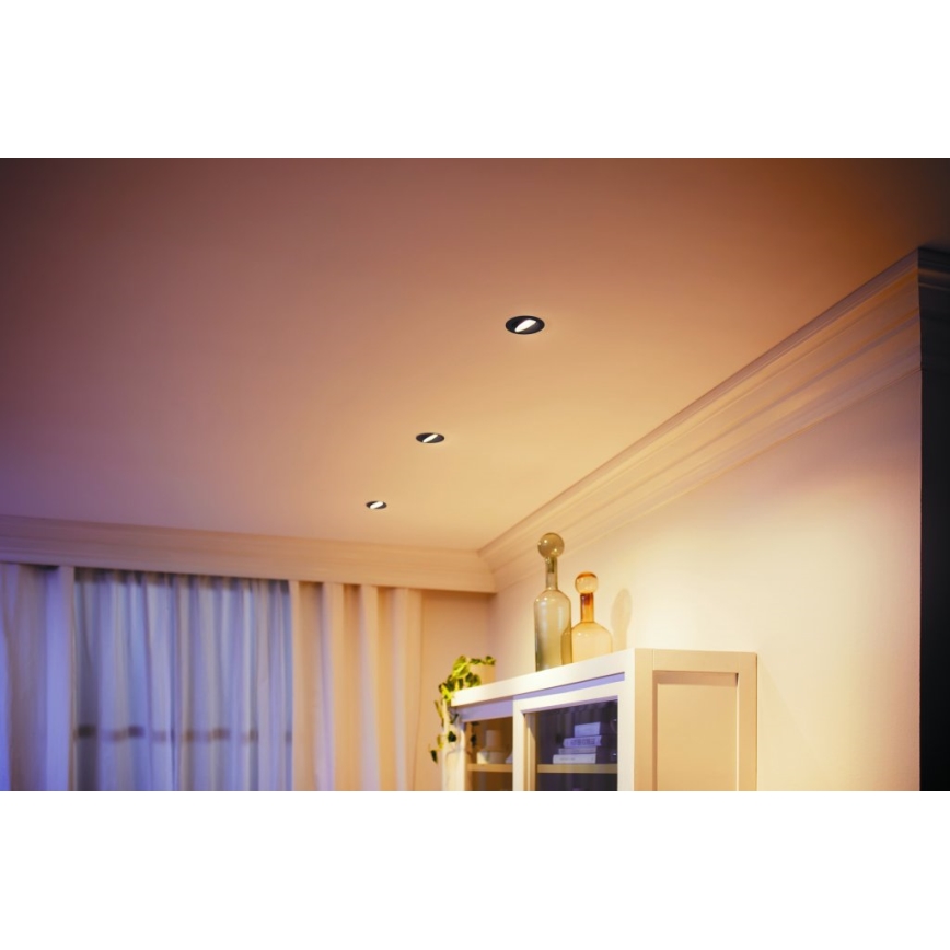 Philips - SADA 3xLED Stmívatelné podhledové svítidlo IMPALA Warm Glow LED/6W/230V 2200-2700K