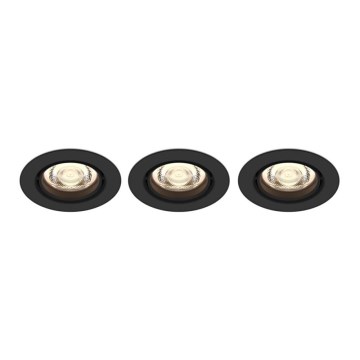 Philips - SADA 3xLED Stmívatelné podhledové svítidlo IMPALA Warm Glow LED/6W/230V 2200-2700K