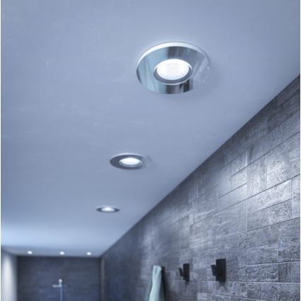 Philips - SADA 3x LED Stmívatelné koupelnové podhledové svítidlo Hue ADORE BATHROOM 1xGU10/4,2W/230V 2200-6500K IP44