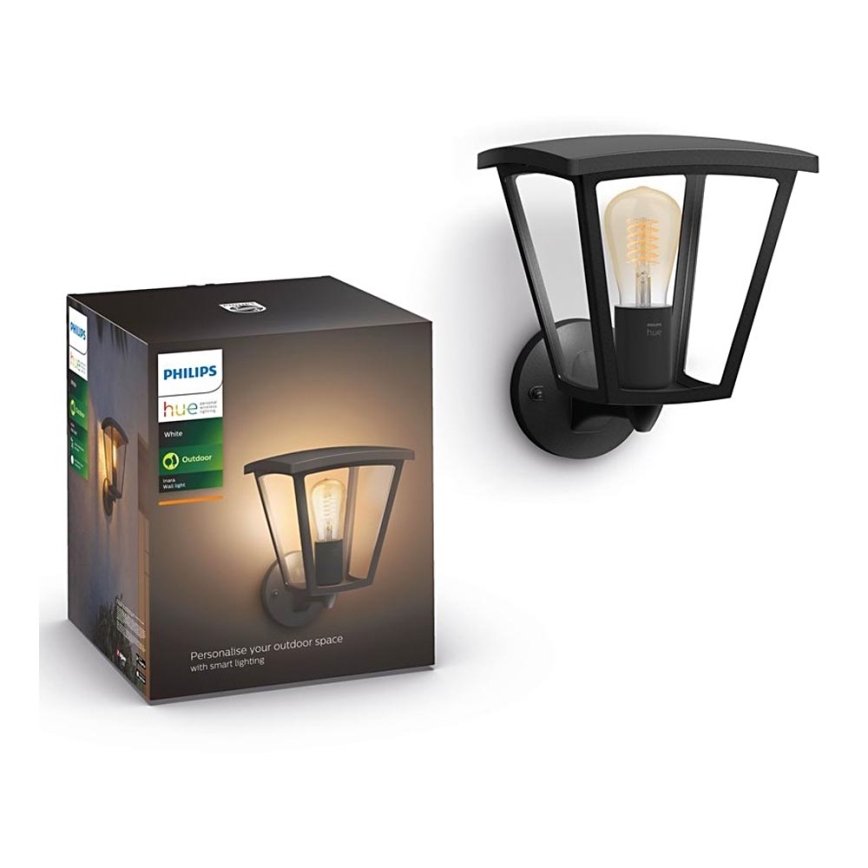 Philips - Stmívatelné venkovní nástěnné svítidlo Hue INARA 1xE27/7W/230V Wi-Fi IP44