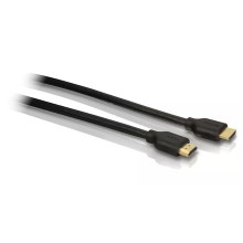 Philips SWV5401H/10 - HDMI kabel s Ethernetem, HDMI 1.4 A konektor 1,8m černá