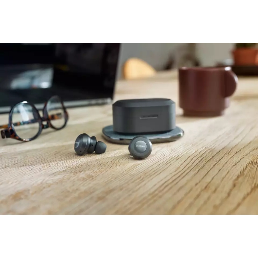 Philips TAT8505BK/00 - Bezdrátová sluchátka IPX4 černá
