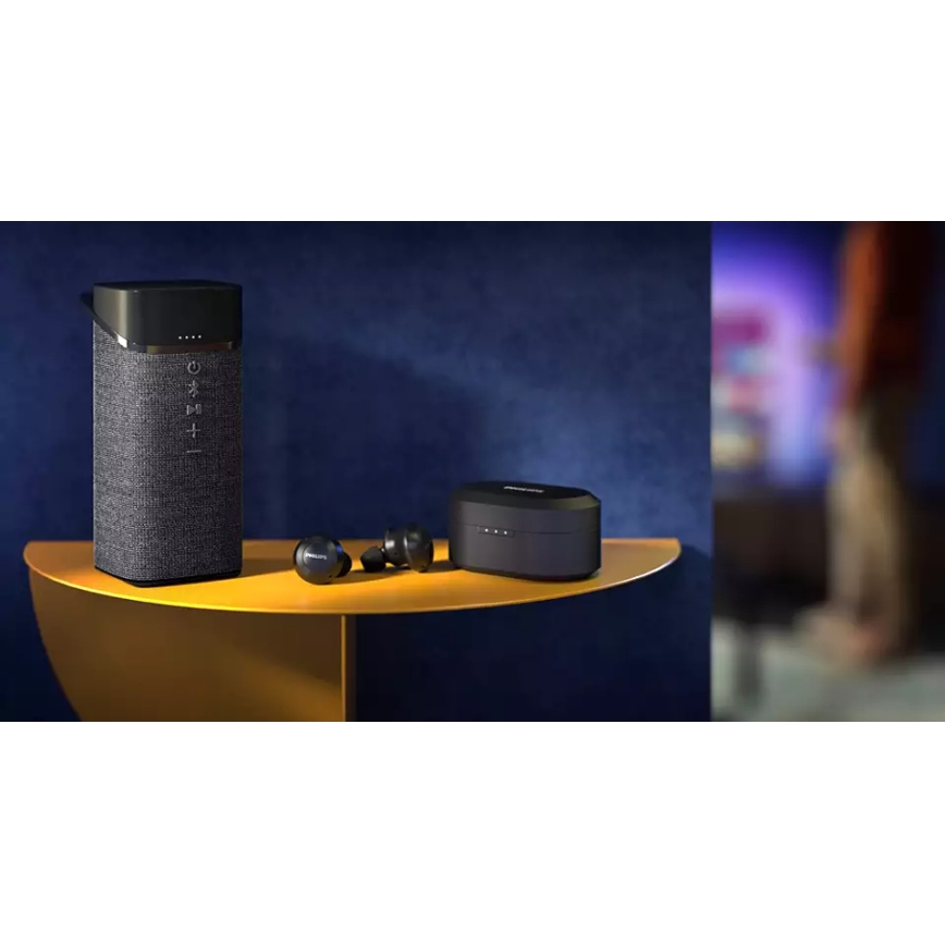 Philips TAT8505BK/00 - Bezdrátová sluchátka IPX4 černá