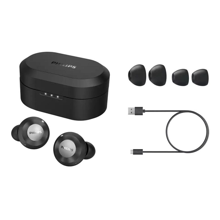 Philips TAT8505BK/00 - Bezdrátová sluchátka IPX4 černá