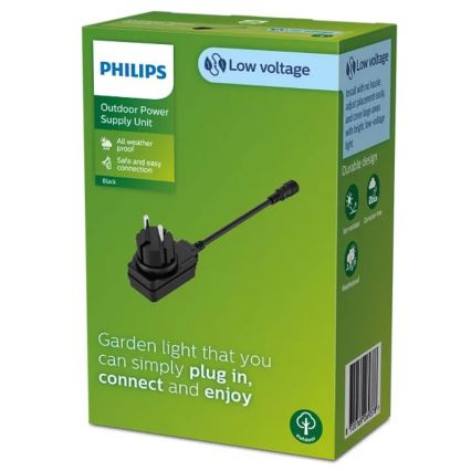 Philips - Venkovní napájecí síťový adaptér GARDENLINK 12W/24/230V IP44