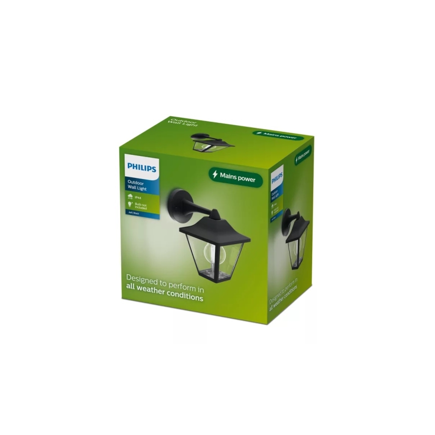 Philips - Venkovní nástěnná lampa JULI 1xE27/25W/230V IP44