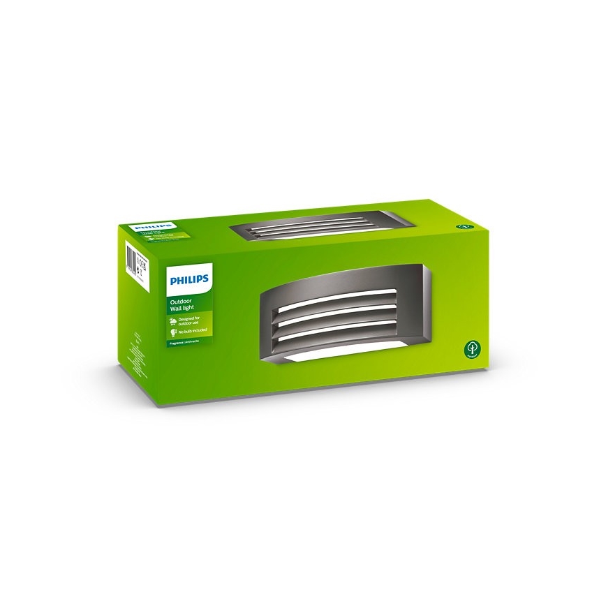 Philips - Venkovní nástěnné svítidlo FRAGRANCE 1xE27/42W/230V IP44