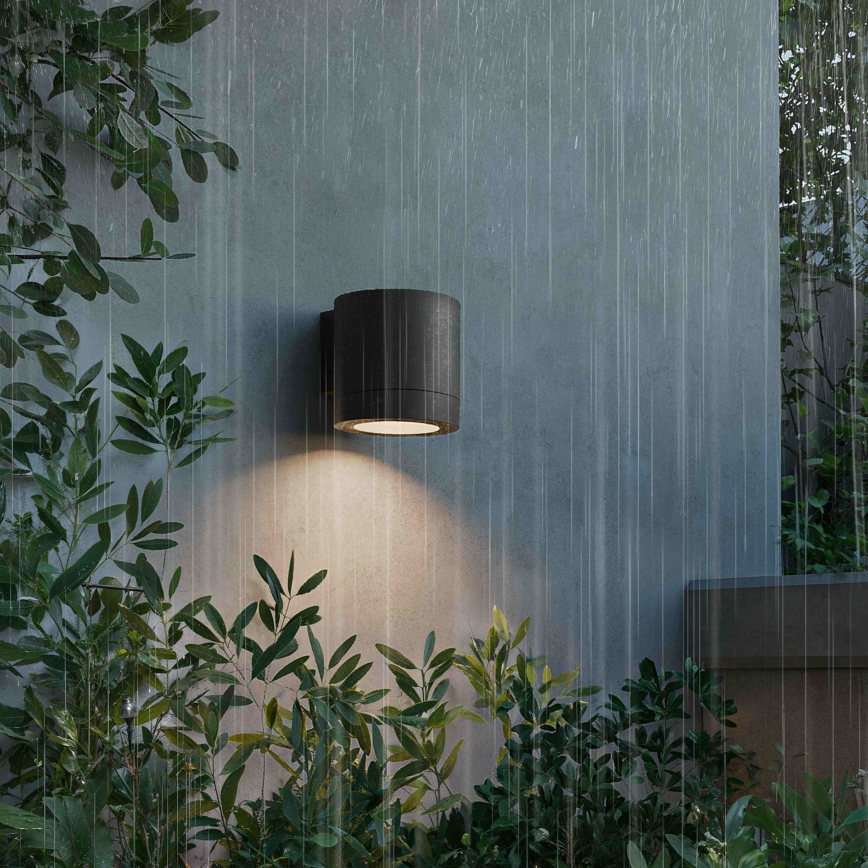 Philips - Venkovní nástěnné svítidlo FYLX 1xGU10/5W/230V černá IP44