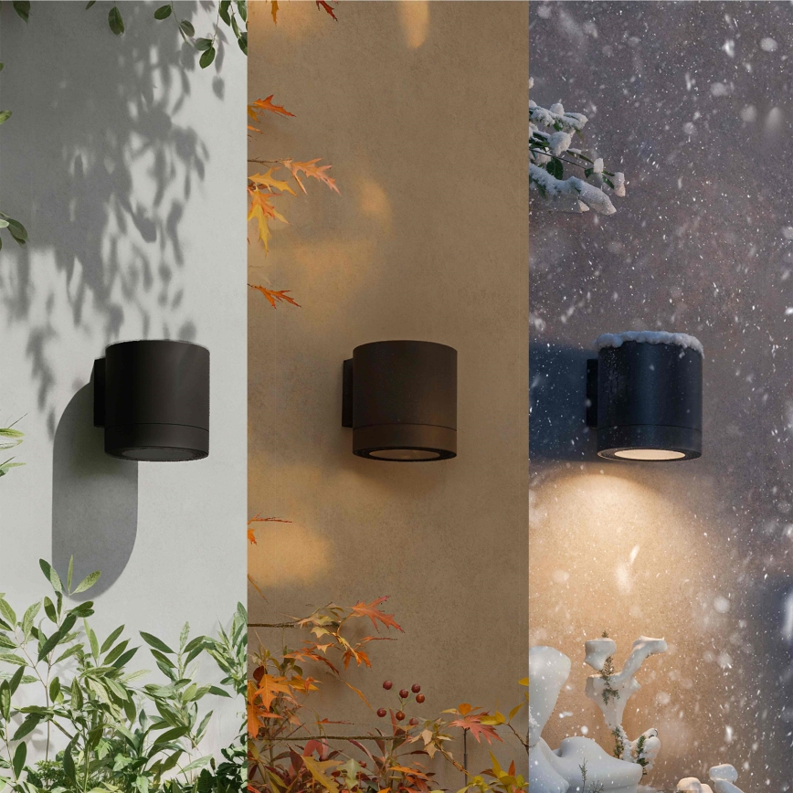 Philips - Venkovní nástěnné svítidlo FYLX 1xGU10/5W/230V černá IP44