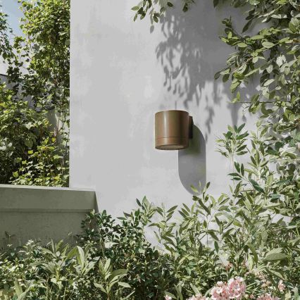 Philips - Venkovní nástěnné svítidlo FYLX 1xGU10/5W/230V hnědá IP44