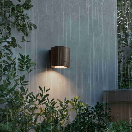 Philips - Venkovní nástěnné svítidlo FYLX 1xGU10/5W/230V hnědá IP44