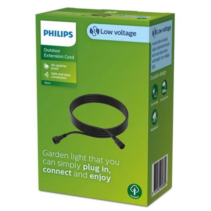 Philips - Venkovní prodlužovací kabel 5m IP67