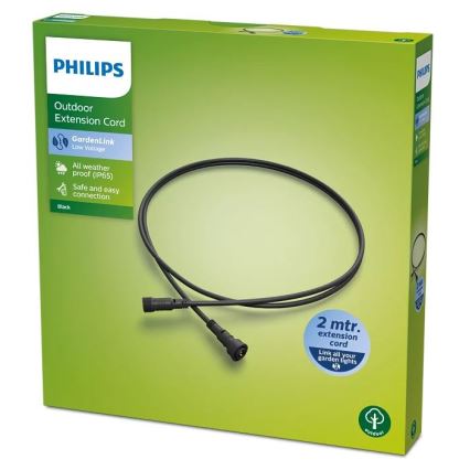 Philips - Venkovní prodlužovací kabel 2m IP65