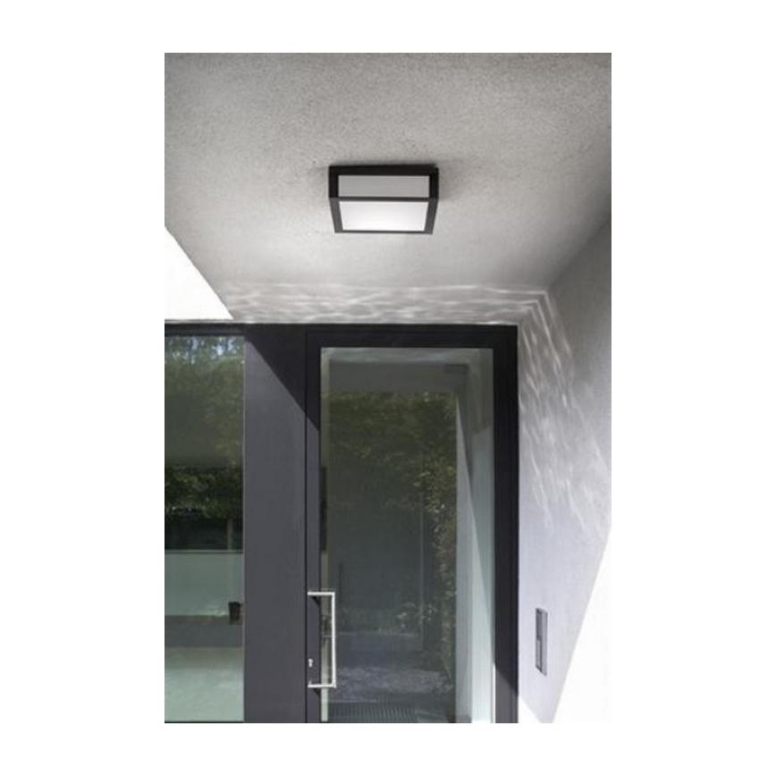 Philips - Venkovní stropní svítidlo SKIES 2xE27/14W/230V IP44 antracit