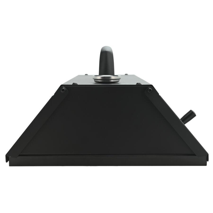Pizza pec s dvířky a teploměrem 40x35,5x21 cm černá