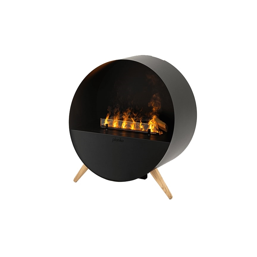 Planika - Krb na vodní páru na dálkové ovládání 72,9x65,3 cm 125W/230V černá
