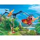 Playmobil - Dětská stavebnice vrtulník s Pterodactylem 39 ks