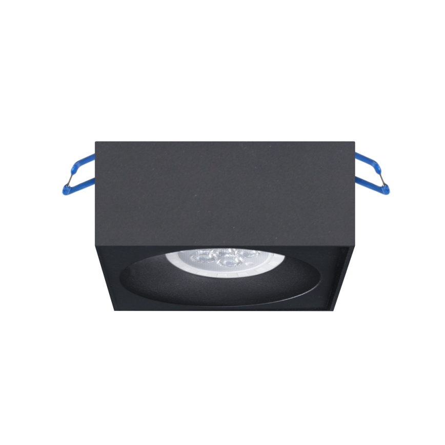 Podhledové bodové svítidlo BALI 1xGU5,3/MR16/25W/12V hranatý černá