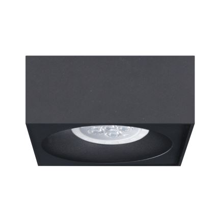 Podhledové bodové svítidlo BALI 1xGU5,3/MR16/25W/12V hranatý černá