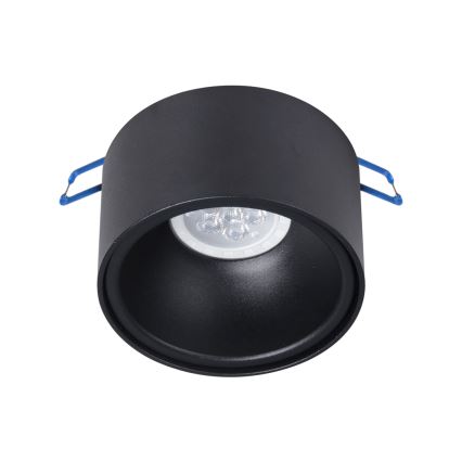 Podhledové bodové svítidlo BALI 1xGU5,3/MR16/25W/12V kulatý černá