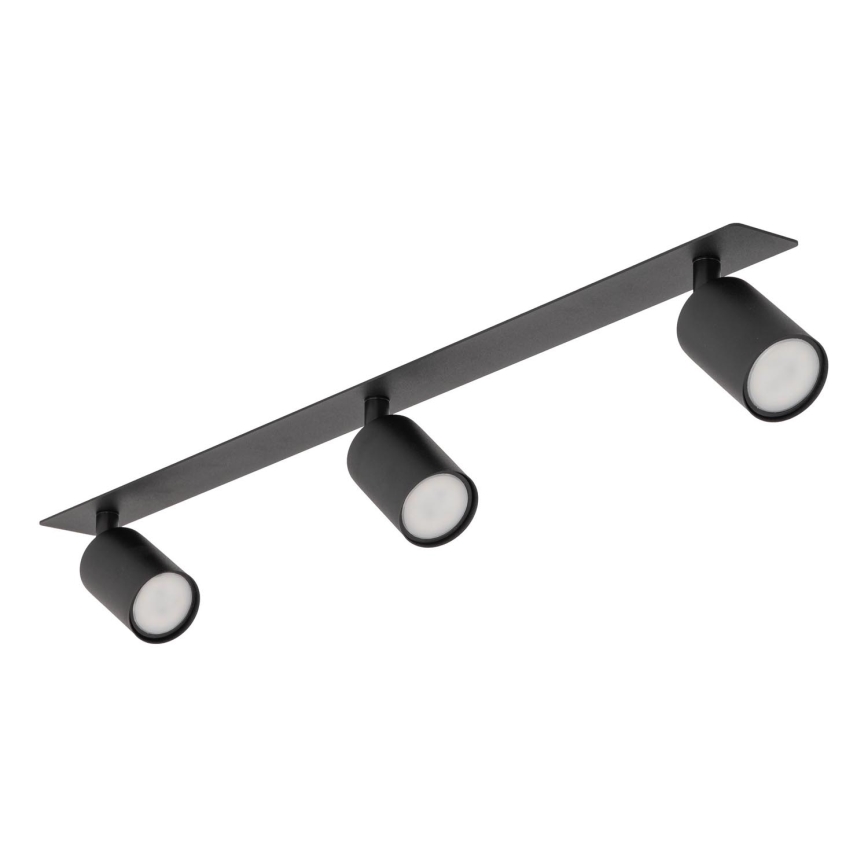Podhledové bodové svítidlo NEX 3xGU10/10W/230V černá