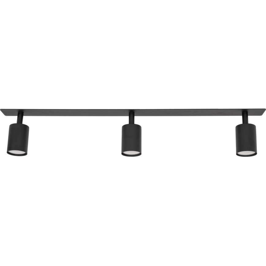 Podhledové bodové svítidlo NEX 3xGU10/10W/230V černá