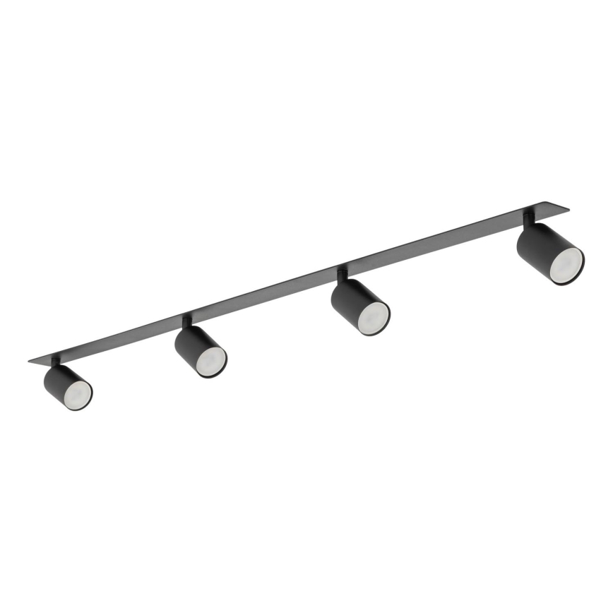 Podhledové bodové svítidlo NEX 4xGU10/10W/230V černá