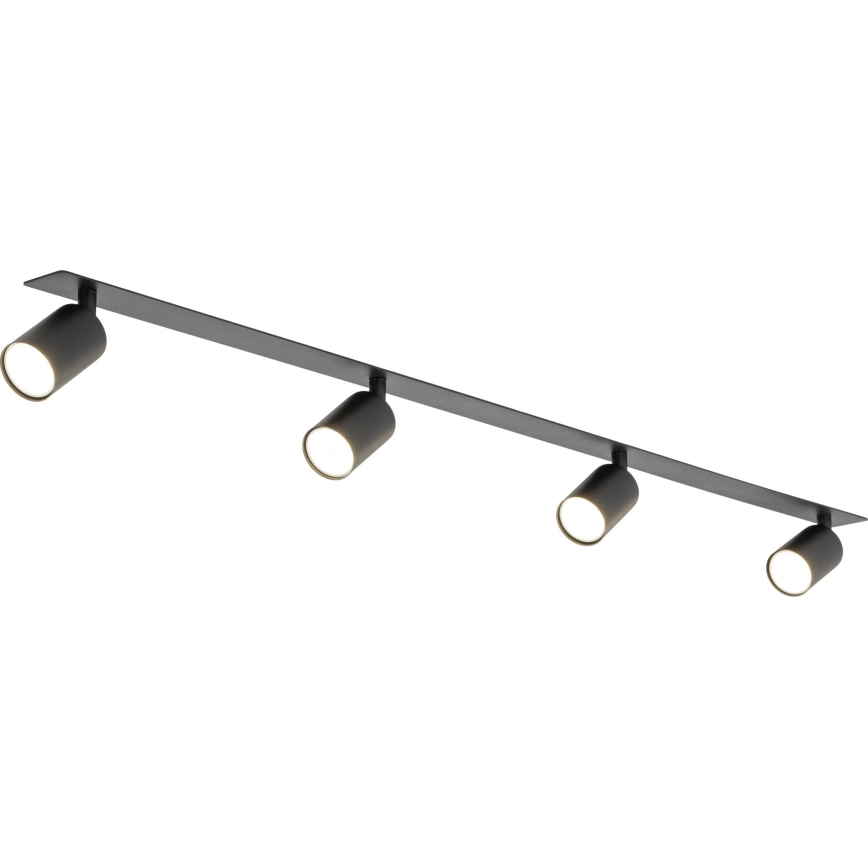 Podhledové bodové svítidlo NEX 4xGU10/10W/230V černá