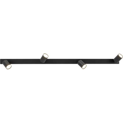 Podhledové bodové svítidlo NEX 4xGU10/10W/230V černá