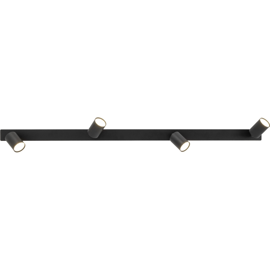 Podhledové bodové svítidlo NEX 4xGU10/10W/230V černá