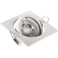 Podhledové svítidlo 1xGU10/MR16/10W/230V 9x9 cm bílá