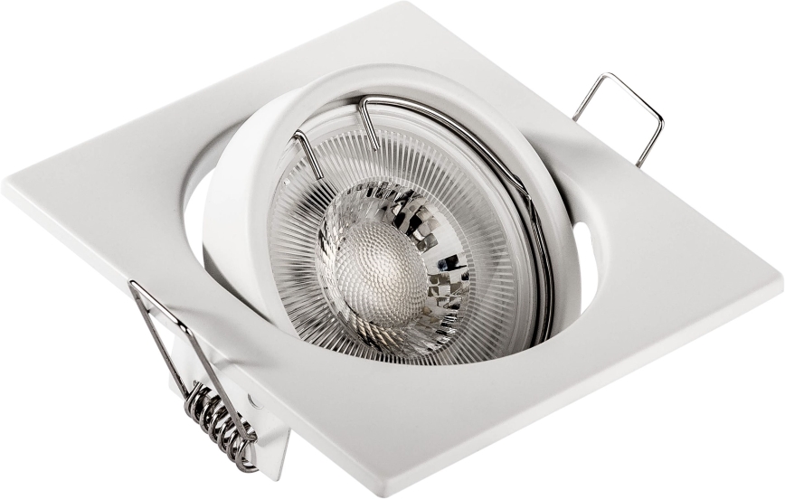Podhledové svítidlo 1xGU10/MR16/10W/230V 9x9 cm bílá