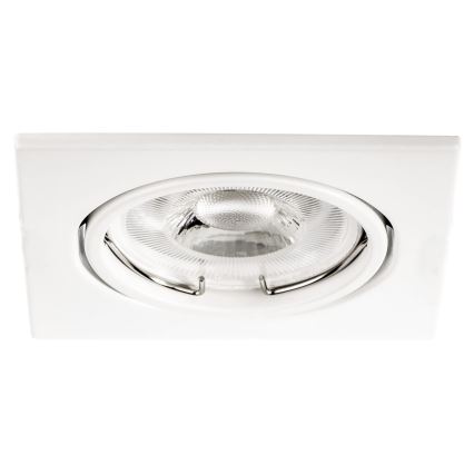 Podhledové svítidlo 1xGU10/MR16/10W/230V 9x9 cm bílá