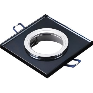 Podhledové svítidlo 1xGU10/MR16/10W/230V 9x9 cm černá