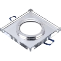 Podhledové svítidlo 1xGU10/MR16/10W/230V 9x9 cm lesklý chrom
