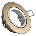 Podhledové svítidlo EAST OPAL 1xGU10/8W/230V pr. 8,5 cm zlatá