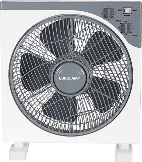 Podlahový ventilátor 45W/230V pr. 37 cm bílá/šedá